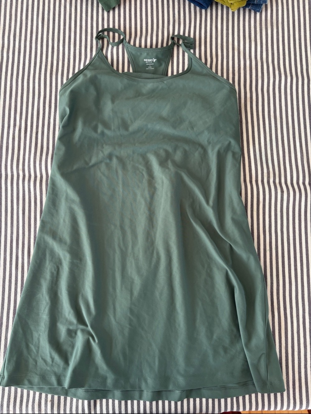 Old Navy Active Dark Green Tank Dress